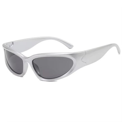 2/3Pcs Fashionable Men and Women Sunglasses High-End Y2K Square Bicycle Glasses Resistant Sunglasses Outdoor Hiking UV400