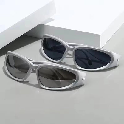 2/3Pcs Fashionable Men and Women Sunglasses High-End Y2K Square Bicycle Glasses Resistant Sunglasses Outdoor Hiking UV400